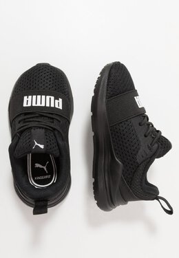 PUMA: Чёрные кроссовки  Wired