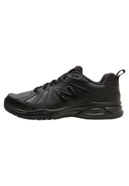 New Balance: Чёрные кроссовки 