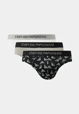 Emporio Armani: Белые трусы 