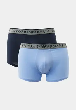 Emporio Armani: Голубые трусы 