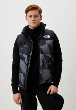 The North Face: Серый жилет 