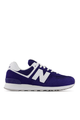 New Balance: Синие кроссовки 