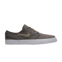 Nike: Серые кроссовки  Zoom Stefan Janoski