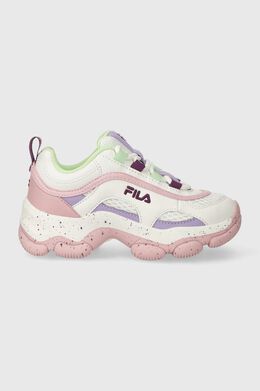 Fila: Розовые кроссовки  Strada