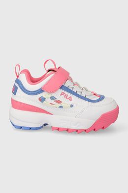 Fila: Розовые кроссовки  Disruptor