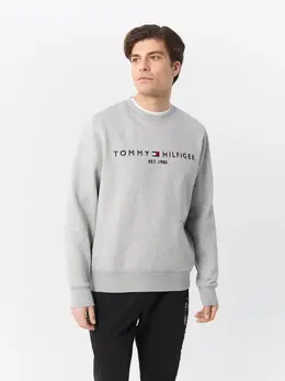 Tommy Hilfiger: Серый свитшот 