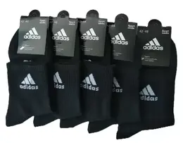 Adidas: Чёрные носки 