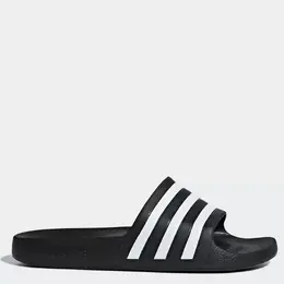 Adidas: Чёрные шлёпанцы  Adilette Aqua