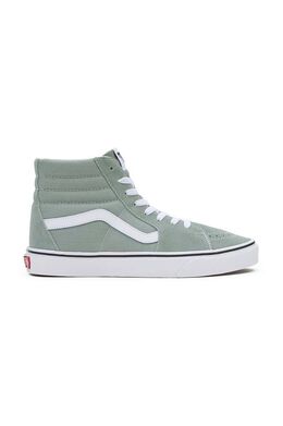 Vans: Зелёные кроссовки  Sk8-Hi