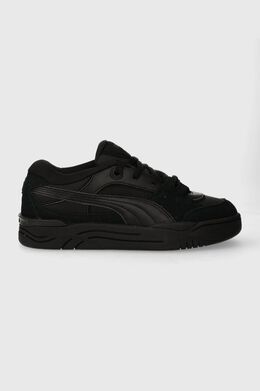 PUMA: Чёрные кроссовки 