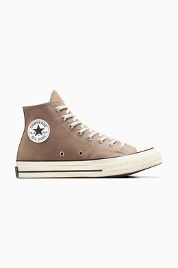 Converse: Бежевые кроссовки  Chuck 70