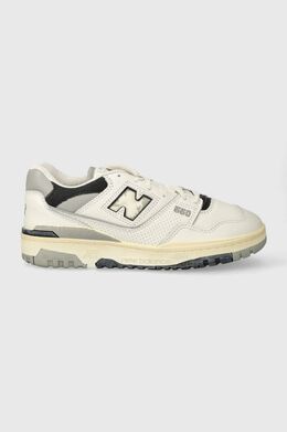 New Balance: Белые кроссовки  550