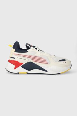 PUMA: Бежевые кроссовки  RS-X