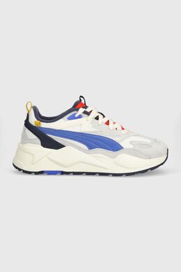 PUMA: Серые кроссовки  RS-X
