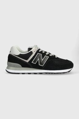 New Balance: Чёрные кроссовки  574