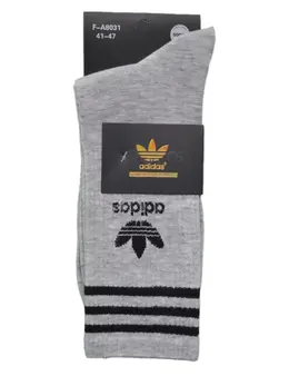 Adidas: Серые носки 