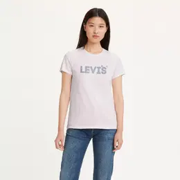 Levi's: Розовая футболка  The Perfect Tee