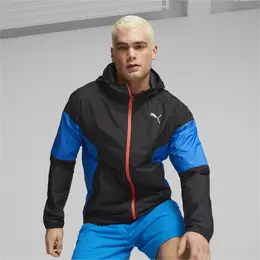 PUMA: Чёрная куртка  Run