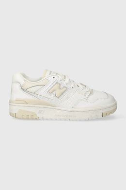 New Balance: Бежевые кроссовки  550