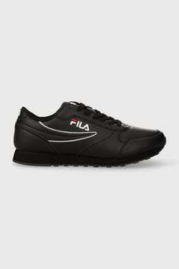 Fila: Чёрные кроссовки 