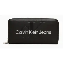 Calvin Klein Jeans: Чёрный кошелёк