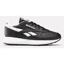 Reebok: Чёрные кроссовки  Classic Leather