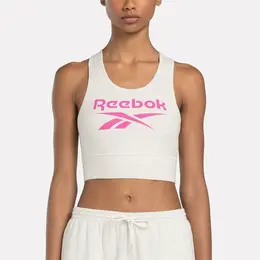 Reebok: Бежевый топ 