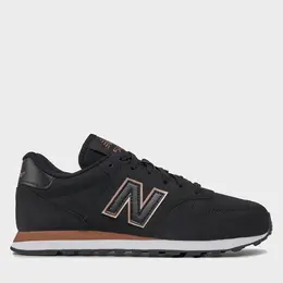 New Balance: Чёрные кроссовки  500