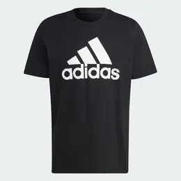 adidas: Чёрная футболка