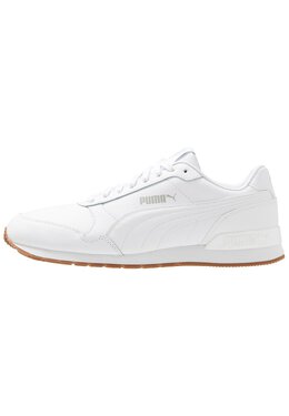 PUMA: Белые кеды  ST Runner V2