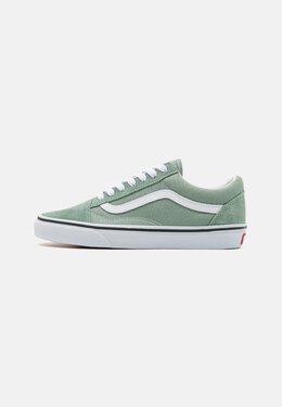 Vans: Зелёные кроссовки  Old Skool