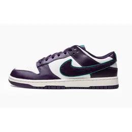 NIKE: Белые кеды Dunk Low