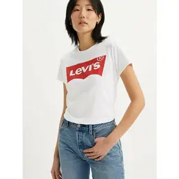 Levi's: Белая футболка