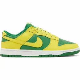 NIKE: Жёлтые кеды Dunk Low