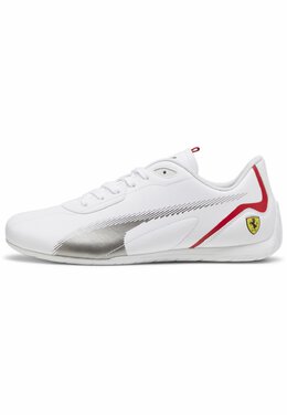 PUMA: Белые кроссовки  Ferrari