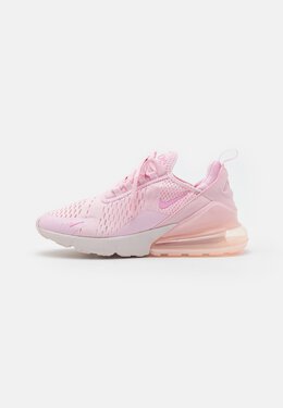 Nike: Розовые кроссовки  Air Max 270