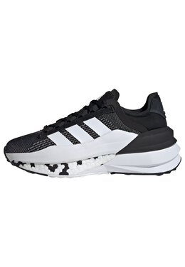 Adidas: Чёрные кроссовки 