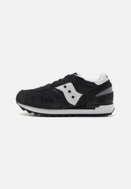 Saucony: Чёрные кроссовки  Shadow Originals