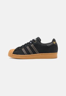 Adidas Originals: Чёрные кроссовки  Superstar