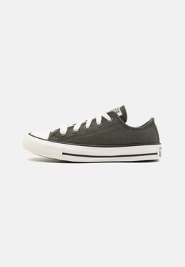 Converse: Зелёные кроссовки  Chuck Taylor All Star