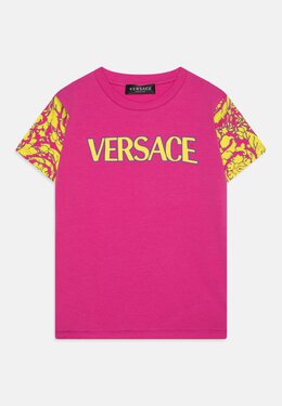 Versace: Футболка Baroque с принтом