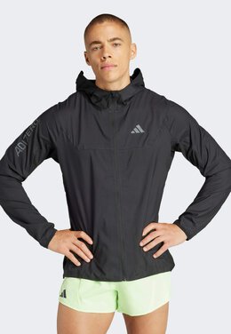 Adidas: Чёрная куртка 