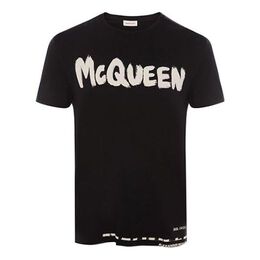 Alexander McQueen: Трикотажная футболка 