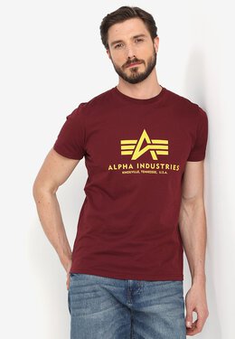 Alpha Industries: Футболка с принтом 