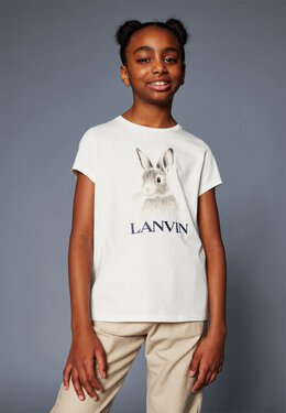 Lanvin: Футболка с принтом