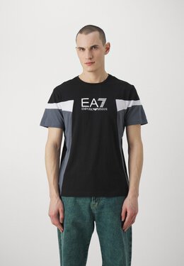 EA7 EMPORIO ARMANI: Футболка с принтом 