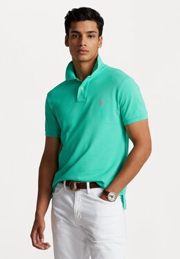 Polo Ralph Lauren: Зелёное поло 