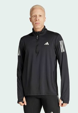 Adidas: Чёрная футболка 