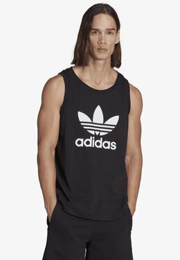 Adidas Originals: Чёрная футболка  Adicolor Classics