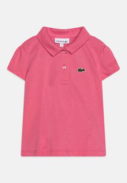 Lacoste: Розовая рубашка 